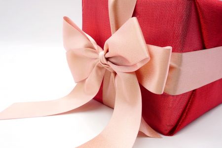 4 flache Schleifen mit mittlerer Bindung für Geschenkboxen